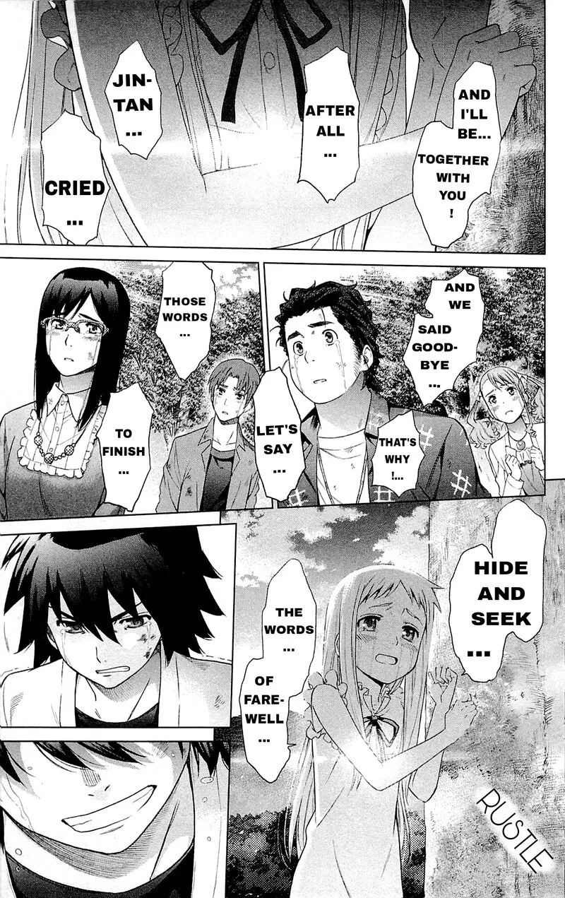 Ano Hi Mita Hana no Namae o Bokutachi wa Mada Shiranai. Chapter 13 page 34