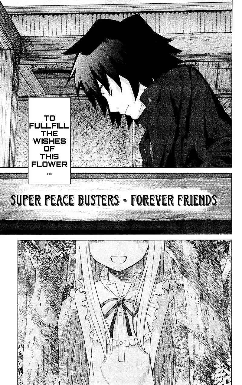 Ano Hi Mita Hana no Namae o Bokutachi wa Mada Shiranai. Chapter 13 page 44