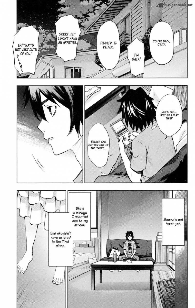 Ano Hi Mita Hana no Namae o Bokutachi wa Mada Shiranai. Chapter 2 page 11