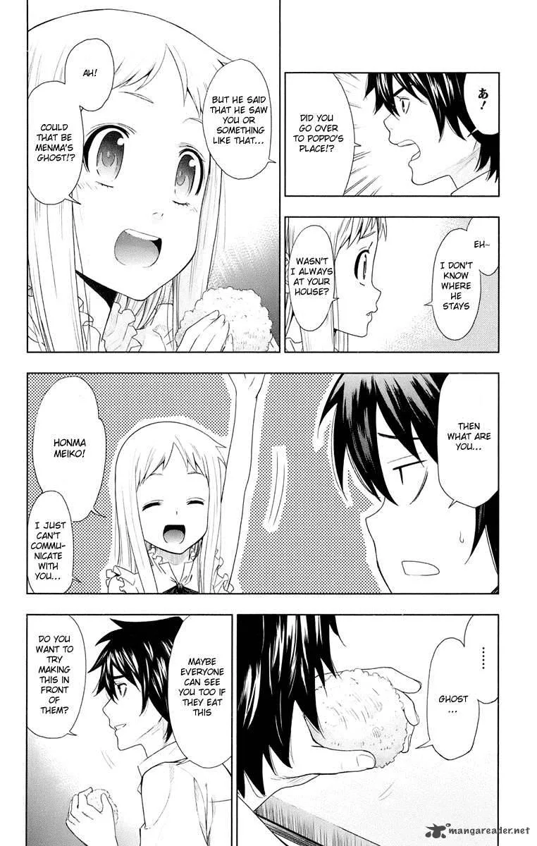 Ano Hi Mita Hana no Namae o Bokutachi wa Mada Shiranai. Chapter 3 page 24