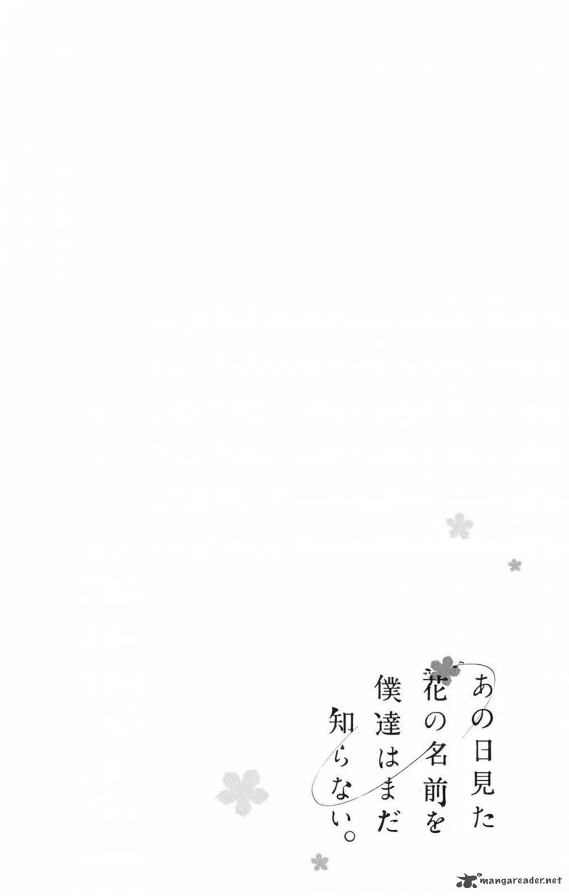 Ano Hi Mita Hana no Namae o Bokutachi wa Mada Shiranai. Chapter 3 page 45