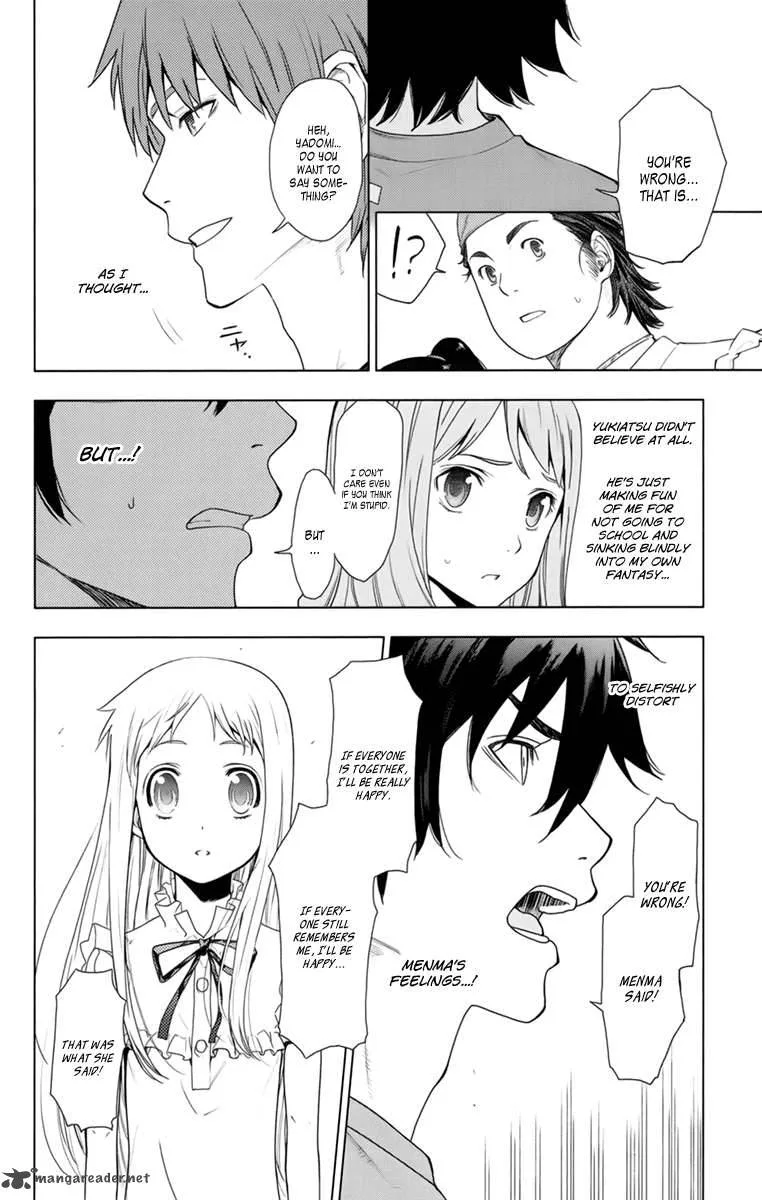 Ano Hi Mita Hana no Namae o Bokutachi wa Mada Shiranai. Chapter 4 page 37