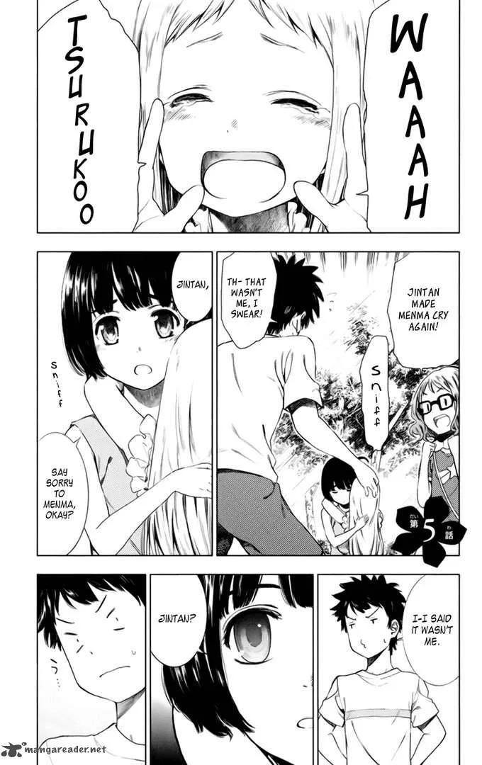 Ano Hi Mita Hana no Namae o Bokutachi wa Mada Shiranai. Chapter 5 page 12