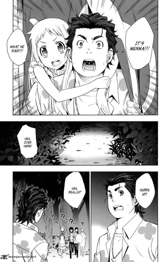 Ano Hi Mita Hana no Namae o Bokutachi wa Mada Shiranai. Chapter 5 page 52