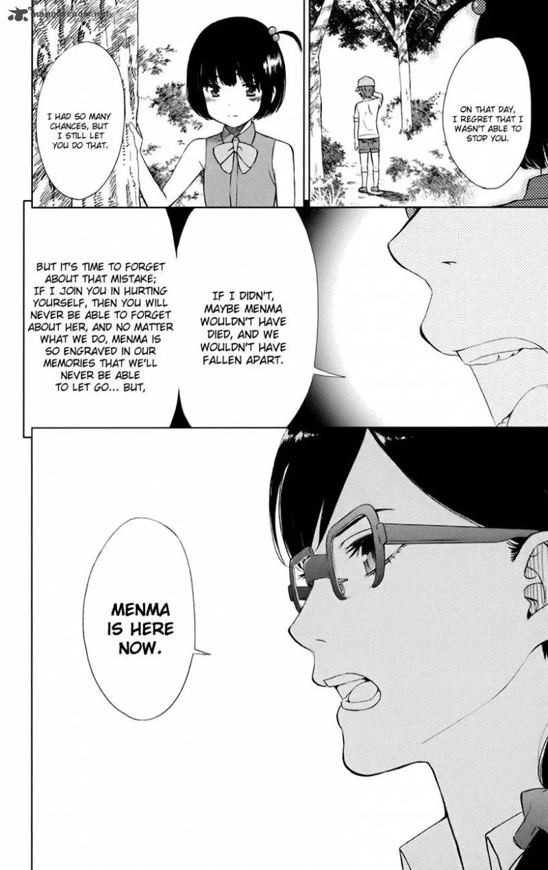 Ano Hi Mita Hana no Namae o Bokutachi wa Mada Shiranai. Chapter 6 page 33