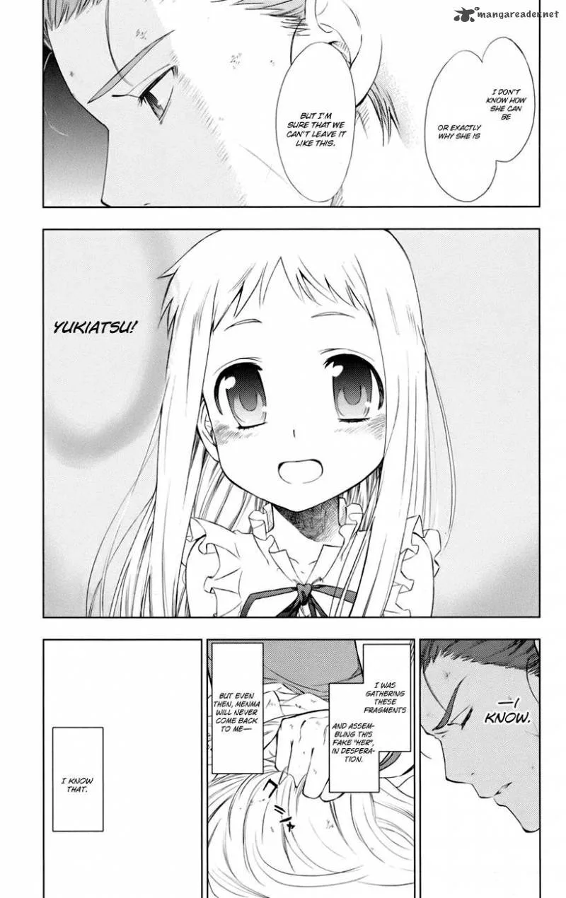 Ano Hi Mita Hana no Namae o Bokutachi wa Mada Shiranai. Chapter 6 page 34