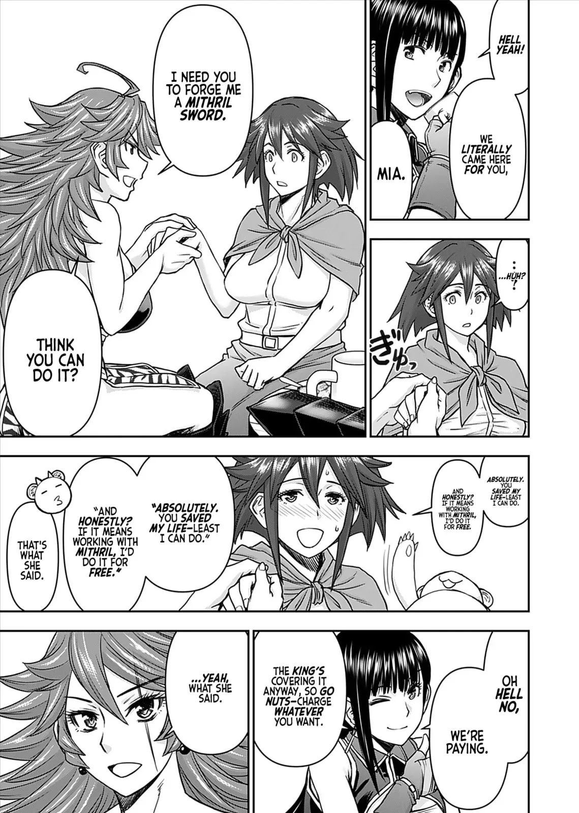 Another World Sniper Is Female Warrior's Mof-moffy Pet Chapter 14 page 14