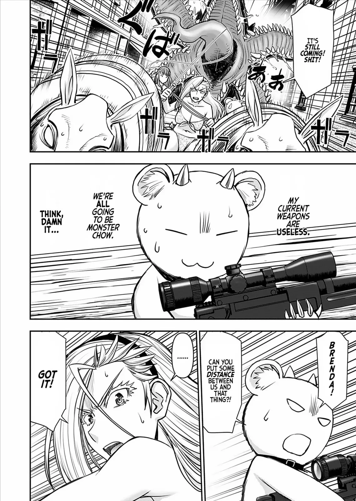Another World Sniper Is Female Warrior's Mof-moffy Pet Chapter 18 page 8