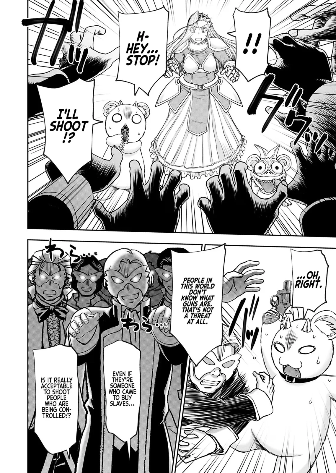 Another World Sniper Is Female Warrior's Mof-moffy Pet Chapter 34 page 22
