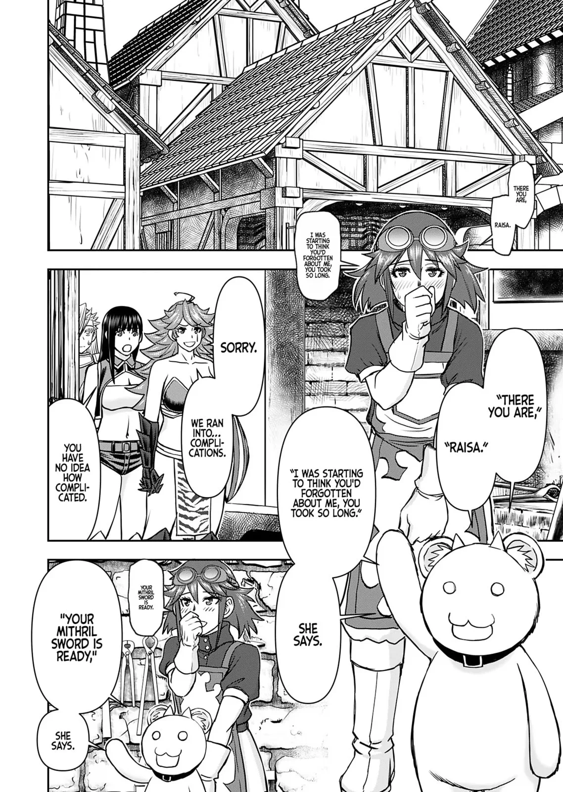 Another World Sniper Is Female Warrior's Mof-moffy Pet Chapter 37 page 12