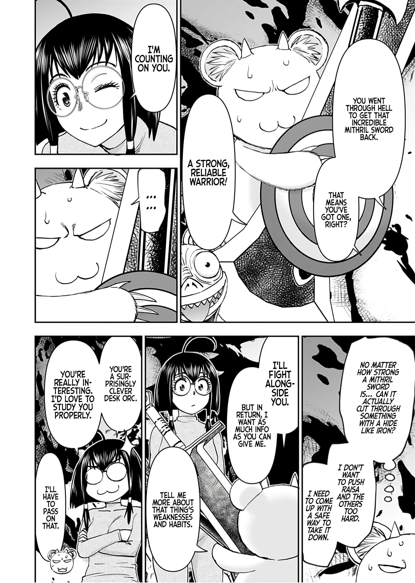 Another World Sniper Is Female Warrior's Mof-moffy Pet Chapter 41 page 8