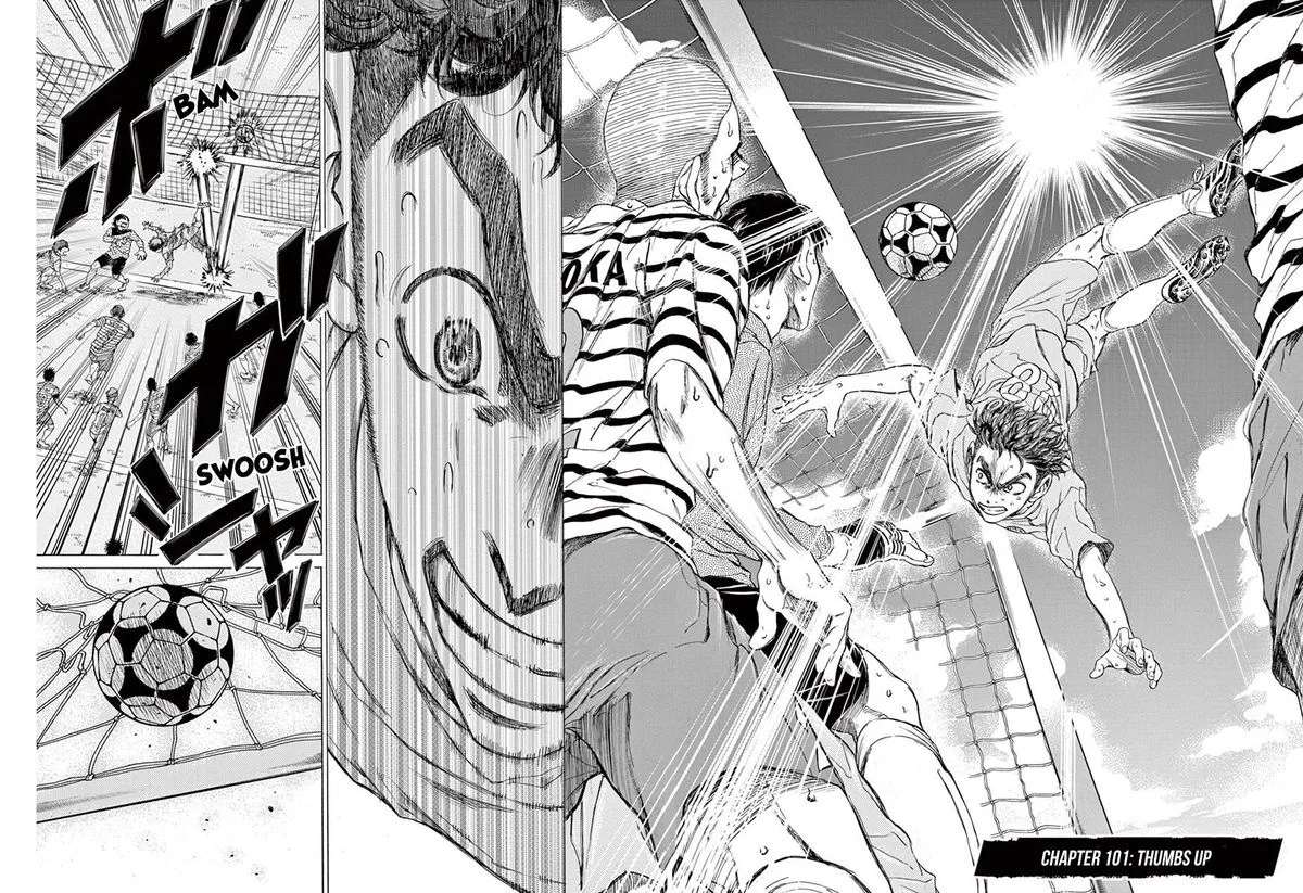 Ao Ashi Chapter 101 page 4