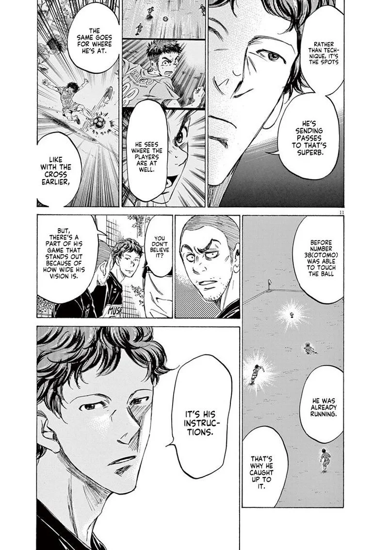 Ao Ashi Chapter 102 page 11