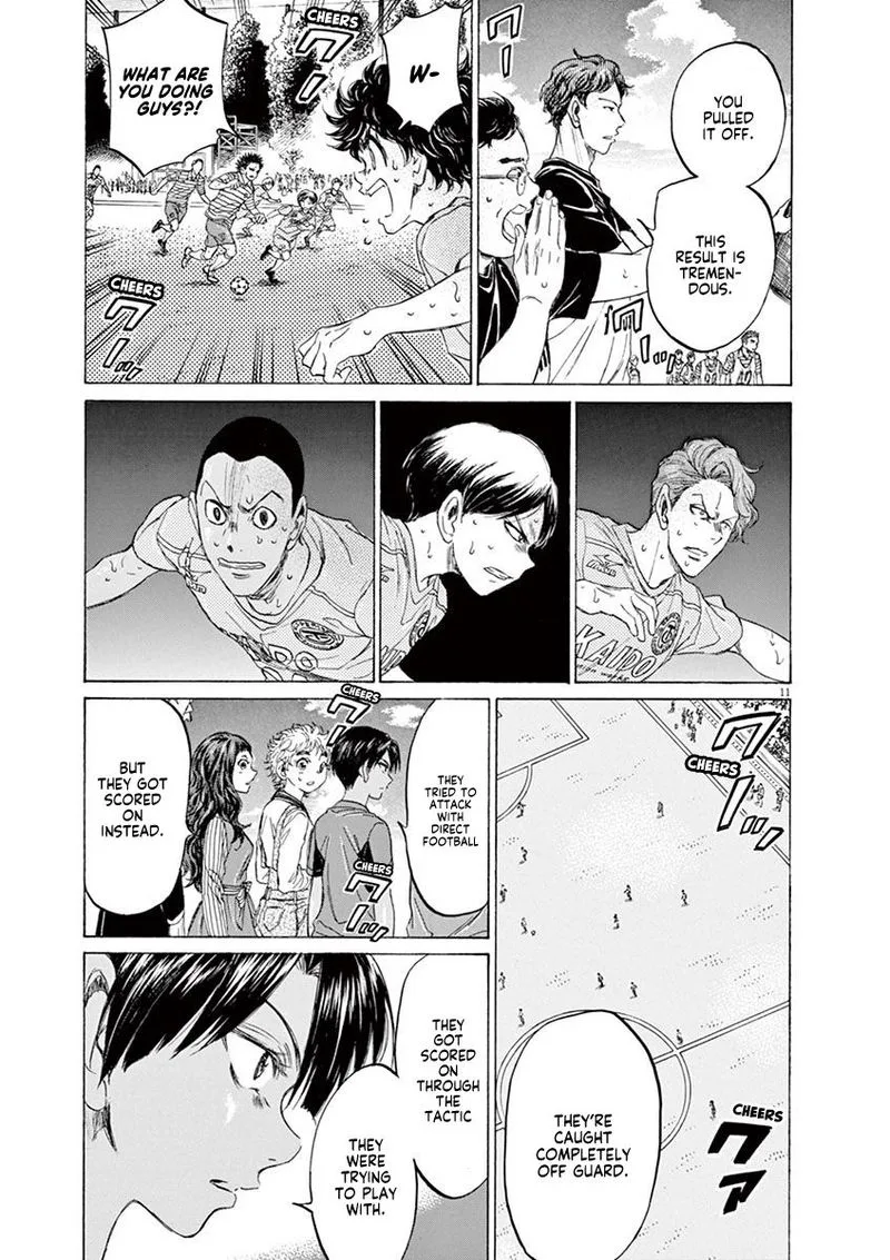 Ao Ashi Chapter 104 page 11