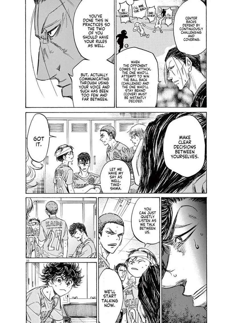 Ao Ashi Chapter 106 page 10