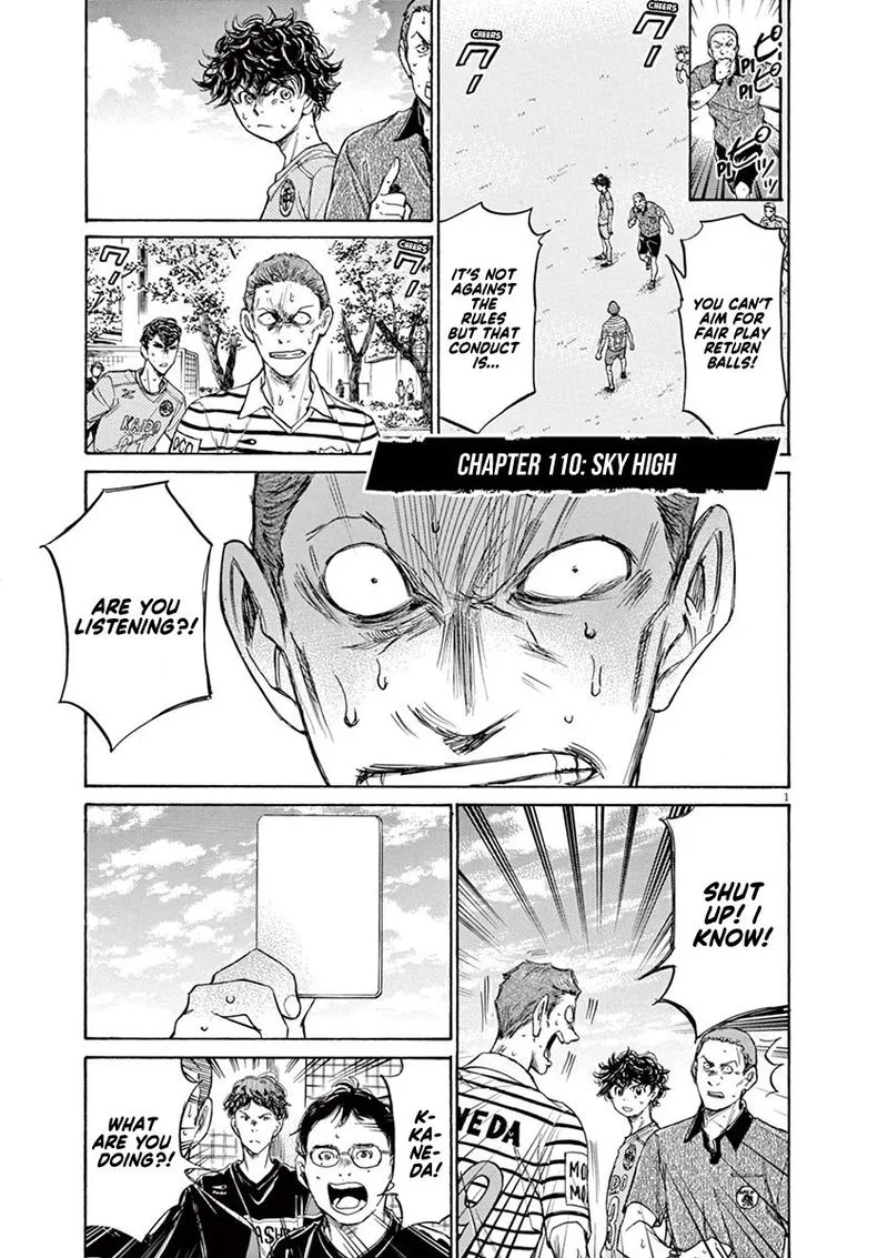 Ao Ashi Chapter 110 page 2