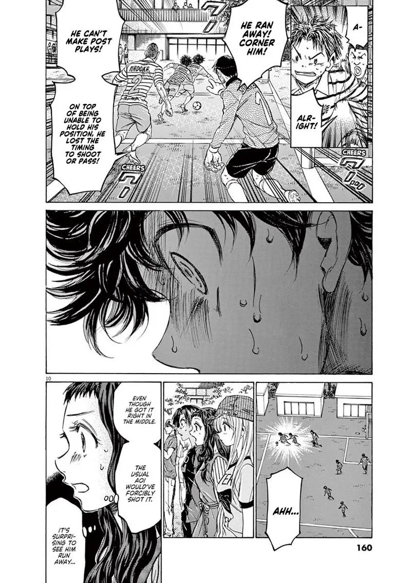 Ao Ashi Chapter 113 page 10
