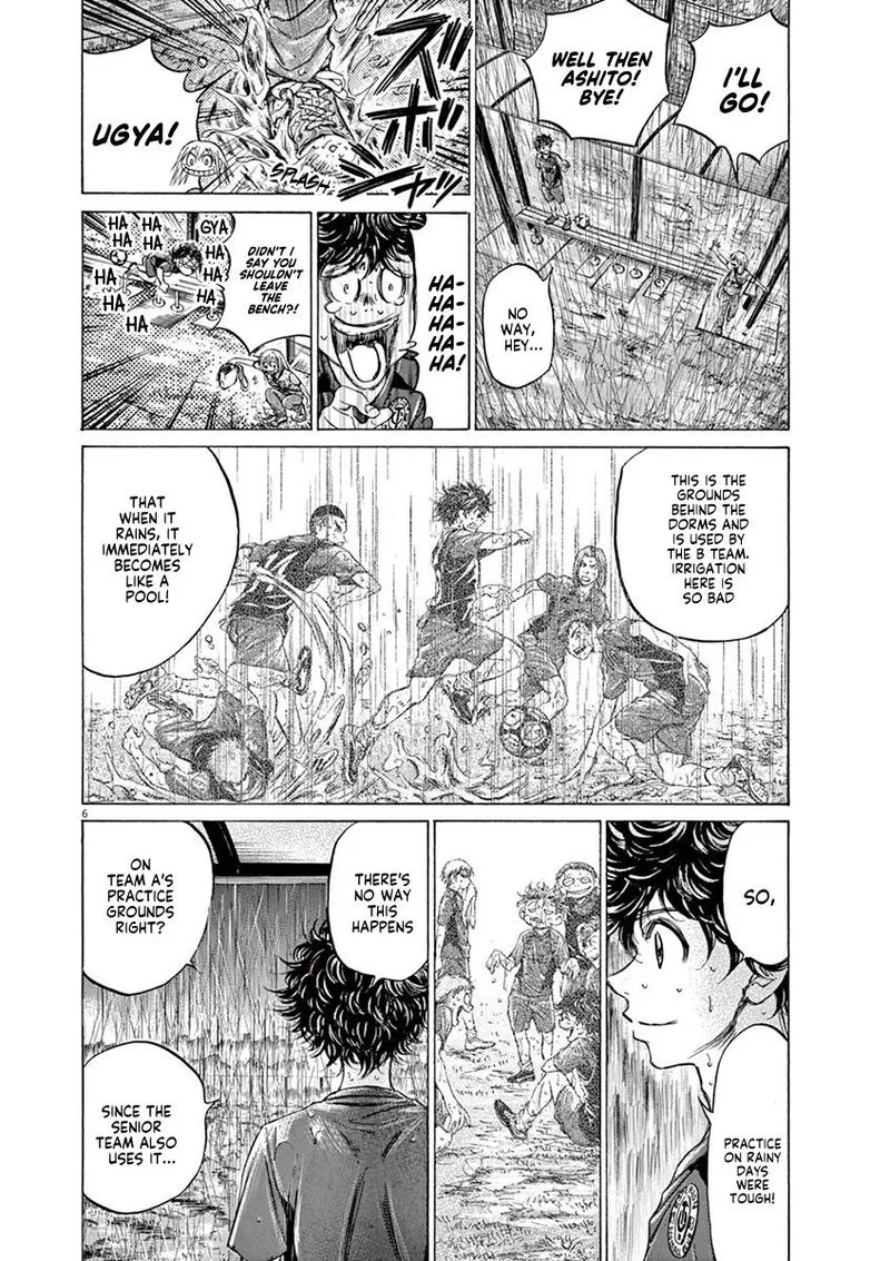 Ao Ashi Chapter 117 page 6