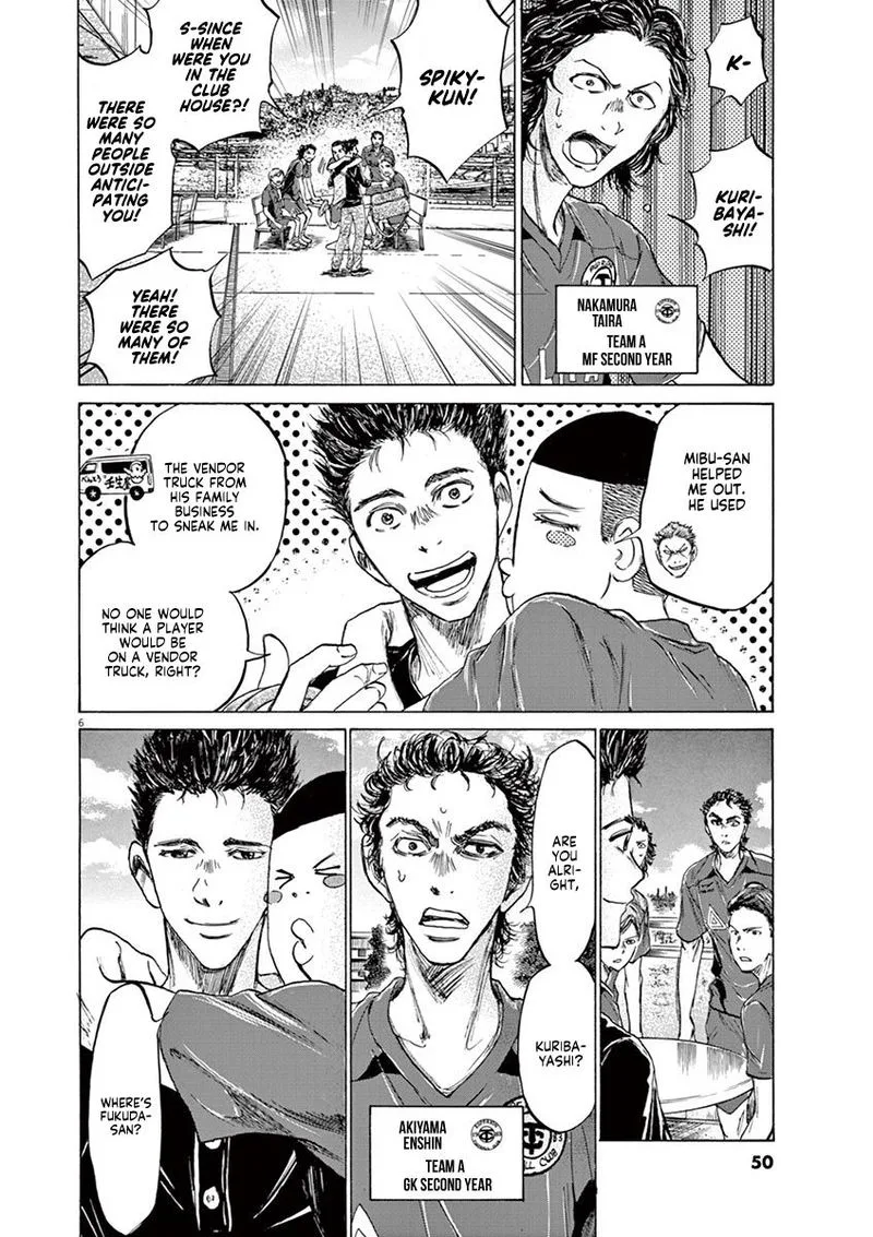 Ao Ashi Chapter 118 page 6