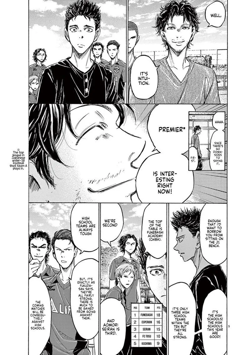 Ao Ashi Chapter 118 page 9