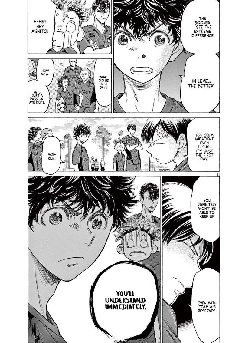 Ao Ashi Chapter 119 page 10
