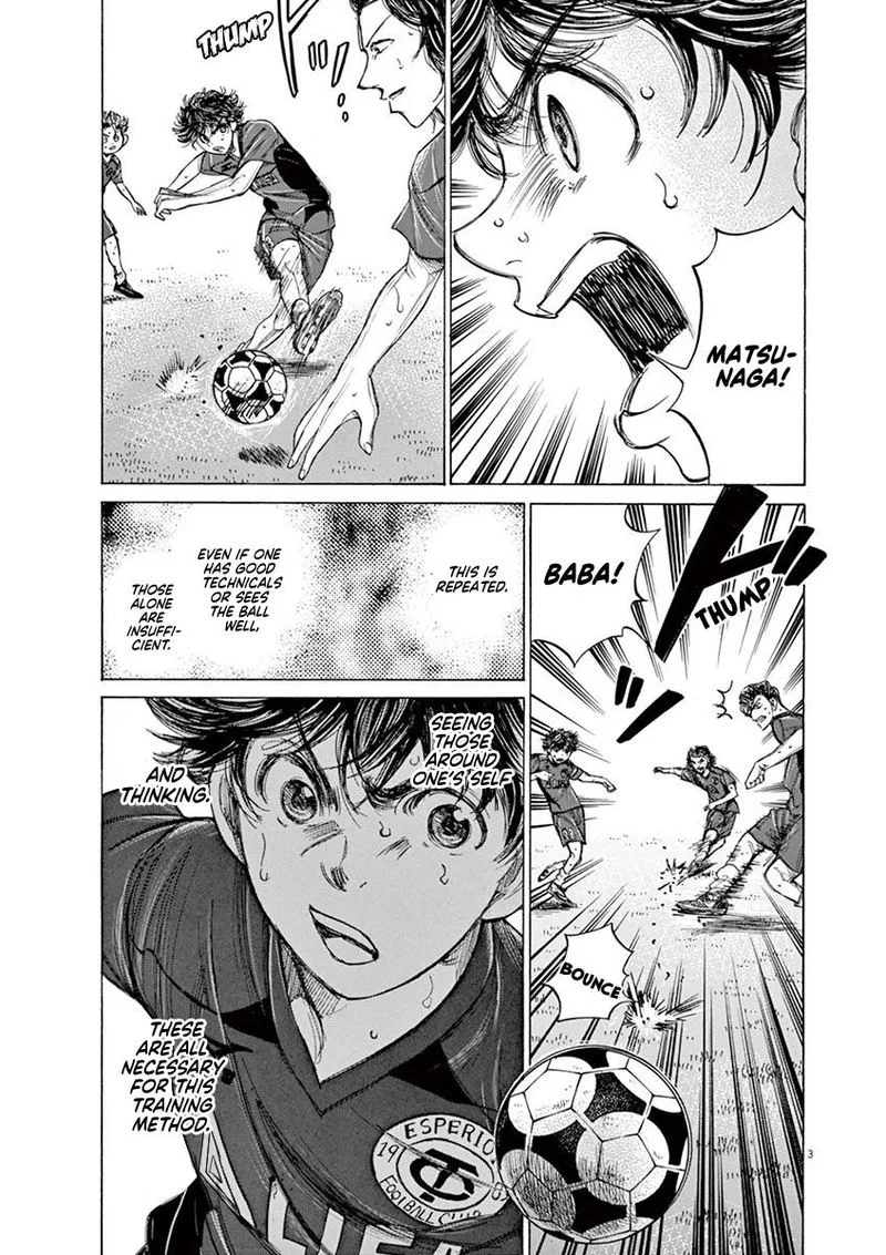 Ao Ashi Chapter 120 page 3
