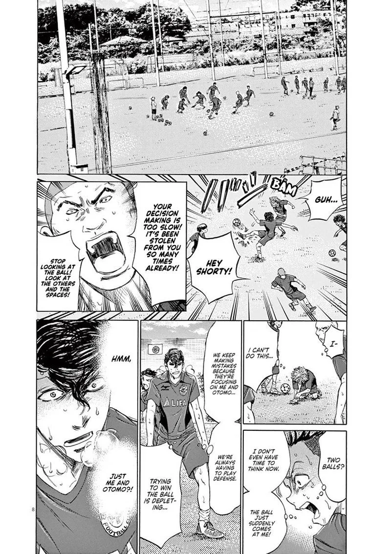 Ao Ashi Chapter 120 page 8