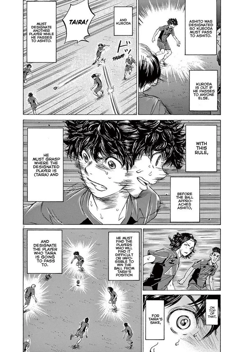 Ao Ashi Chapter 120 page 2
