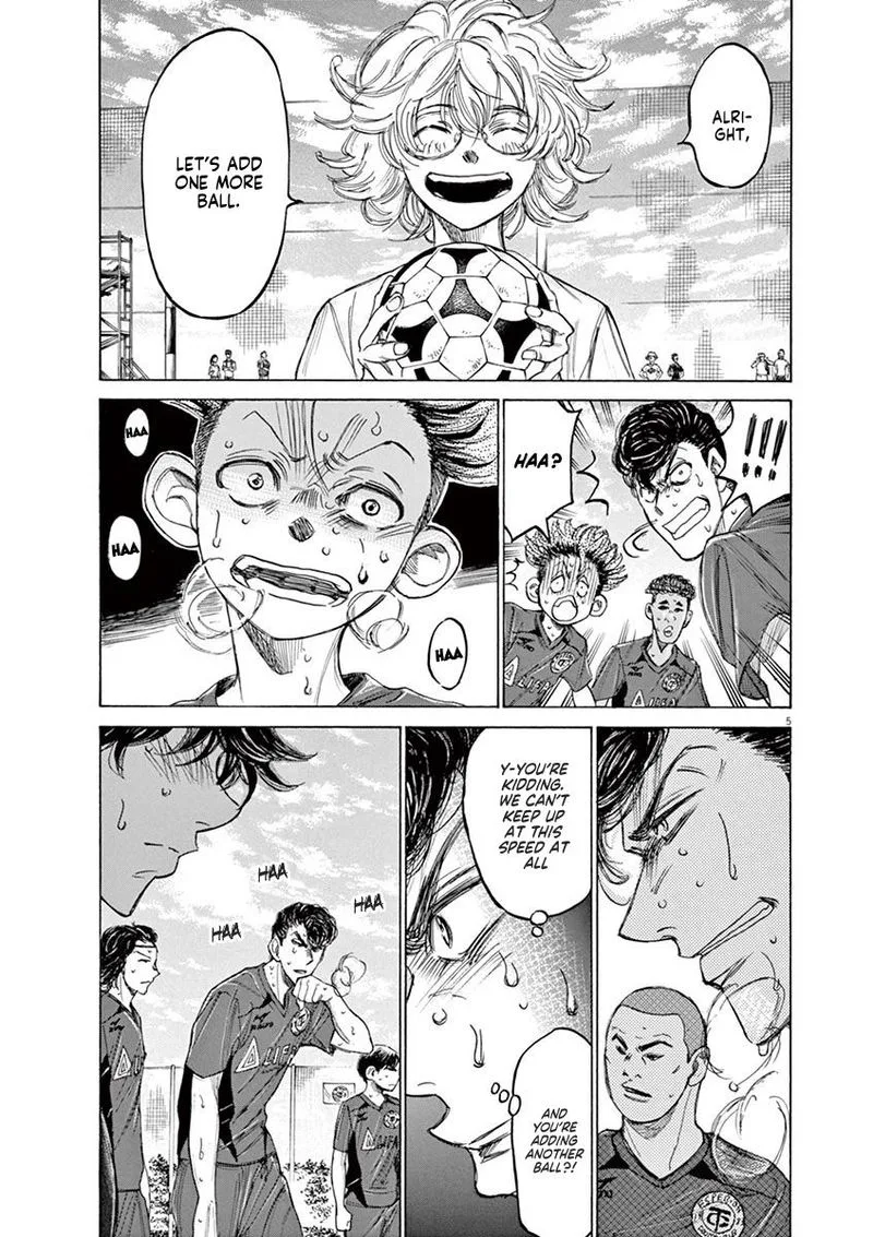 Ao Ashi Chapter 120 page 5