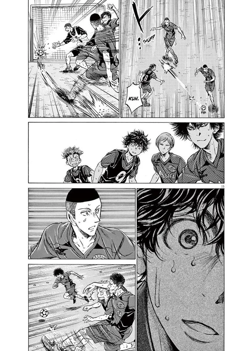 Ao Ashi Chapter 124 page 15