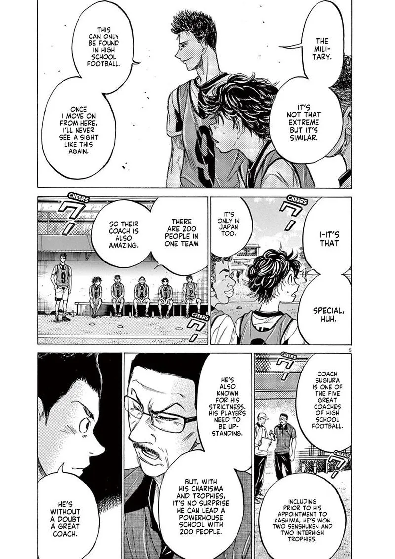 Ao Ashi Chapter 127 page 5