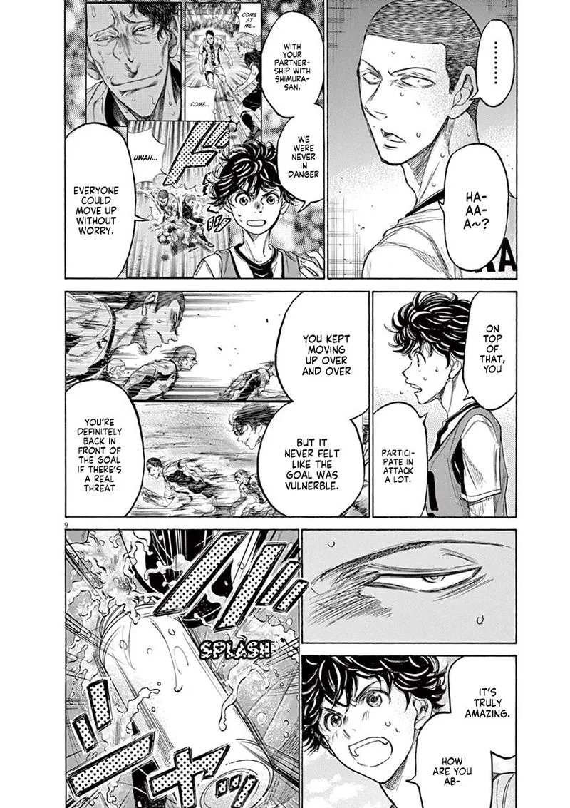 Ao Ashi Chapter 128 page 10