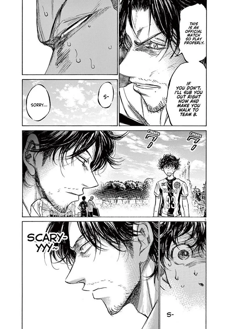 Ao Ashi Chapter 132 page 6