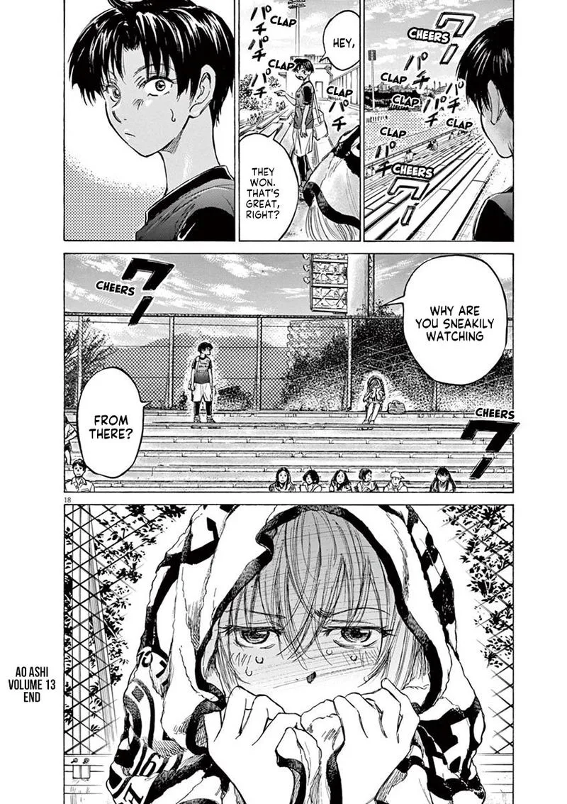 Ao Ashi Chapter 136 page 18