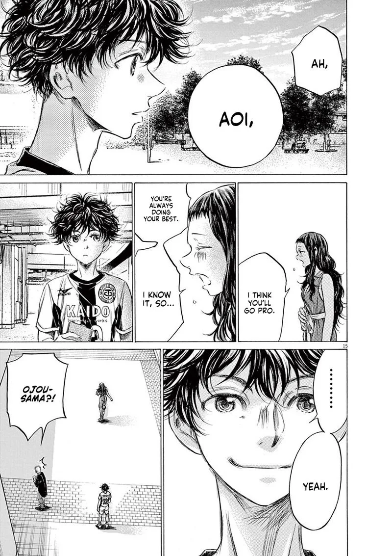 Ao Ashi Chapter 138 page 15