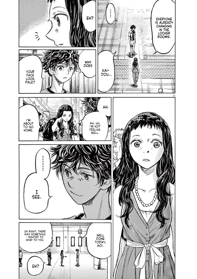 Ao Ashi Chapter 138 page 11