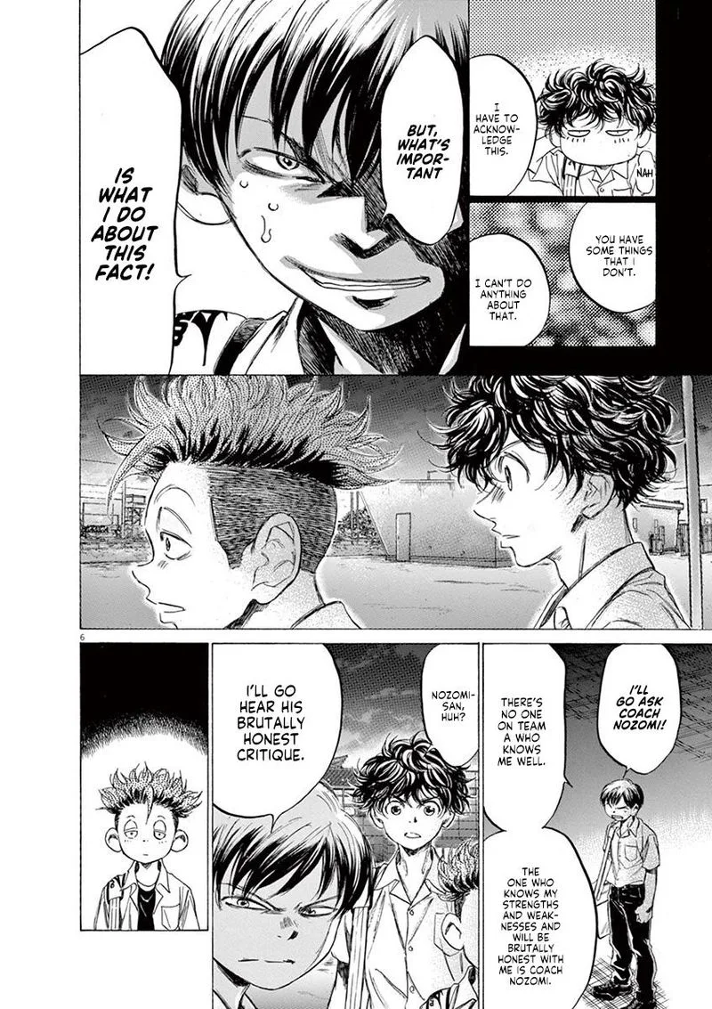Ao Ashi Chapter 140 page 6