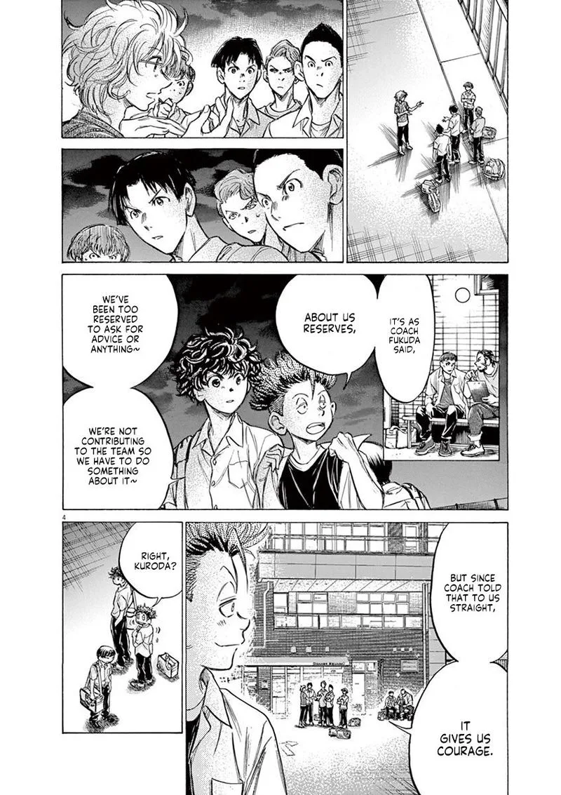 Ao Ashi Chapter 140 page 4