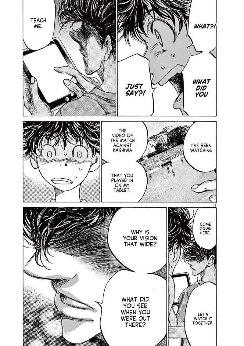 Ao Ashi Chapter 140 page 13