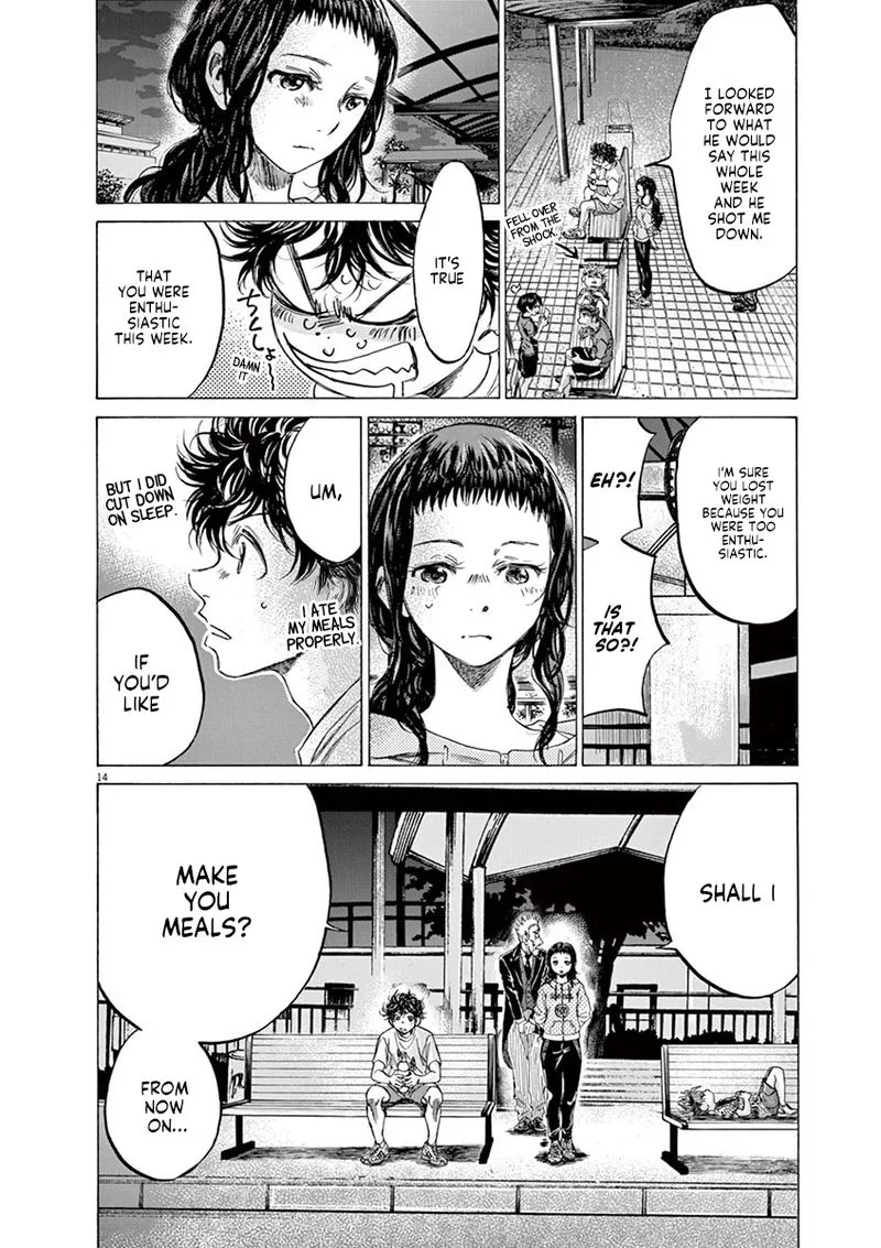 Ao Ashi Chapter 144 page 14