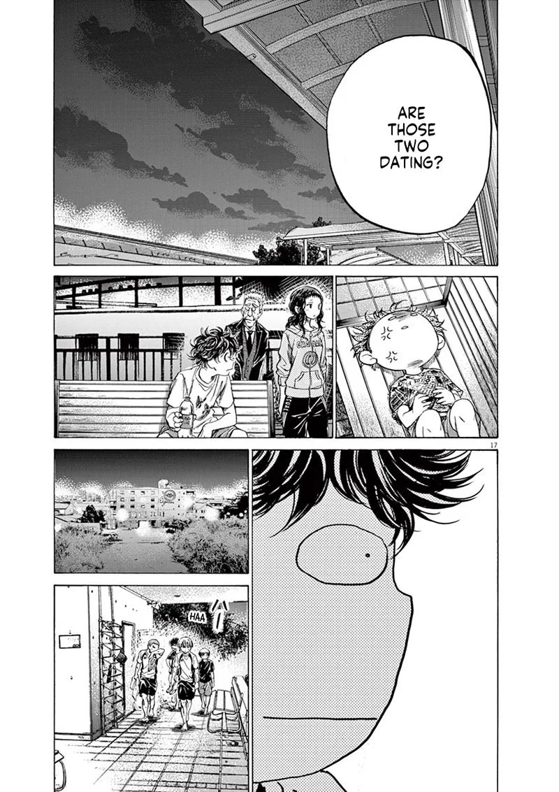 Ao Ashi Chapter 144 page 17