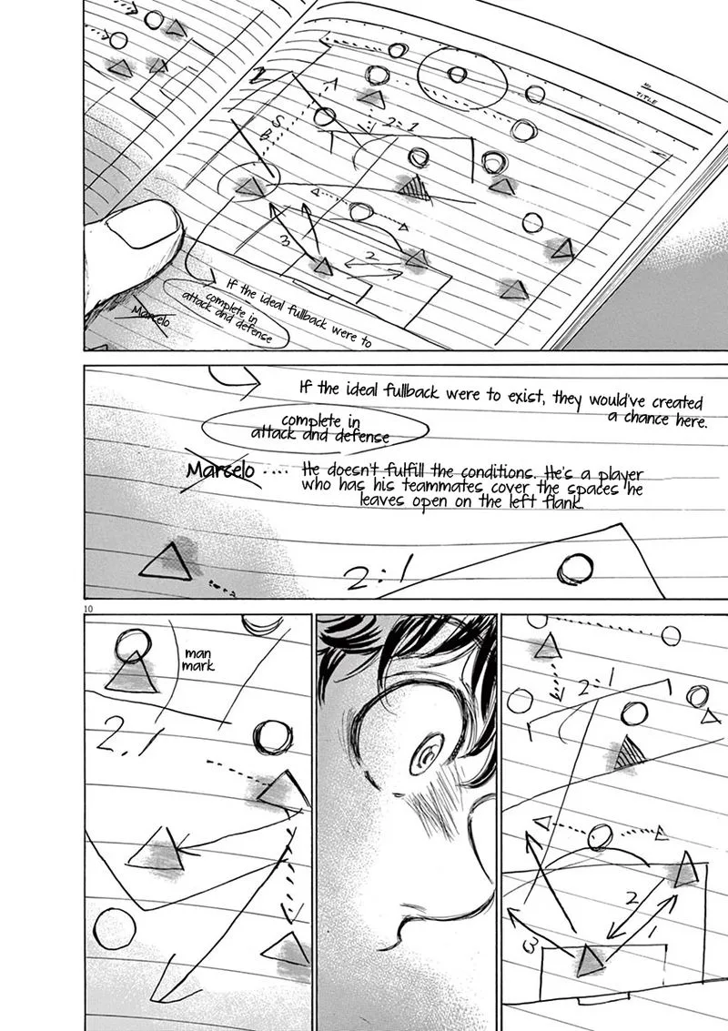 Ao Ashi Chapter 145 page 10
