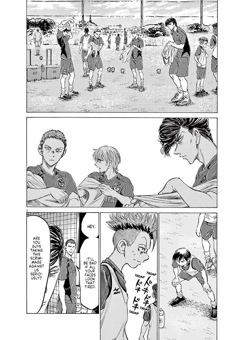 Ao Ashi Chapter 146 page 2