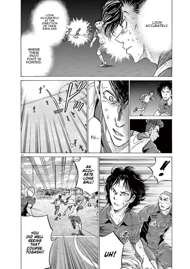 Ao Ashi Chapter 146 page 9