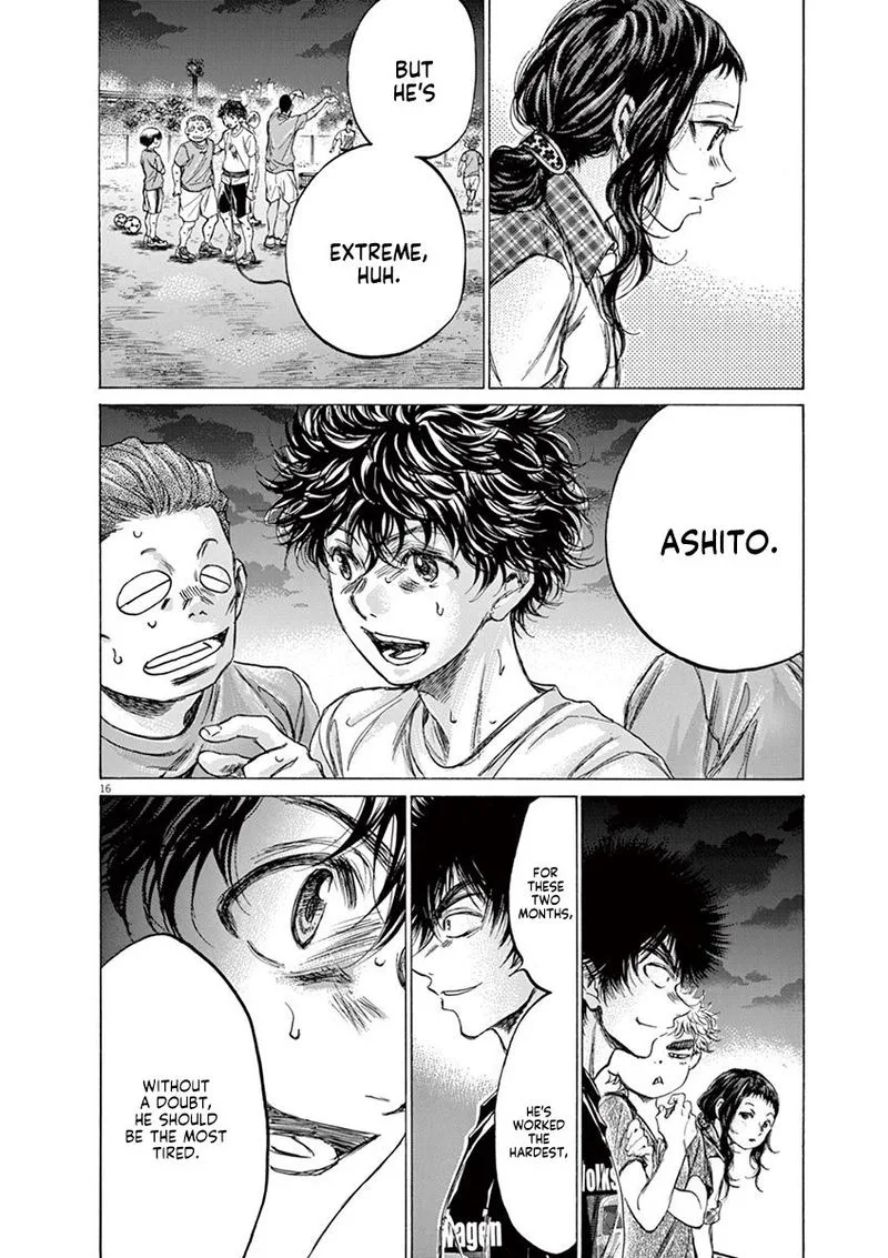 Ao Ashi Chapter 149 page 17