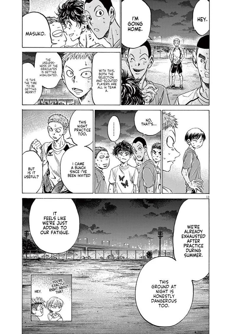 Ao Ashi Chapter 149 page 14