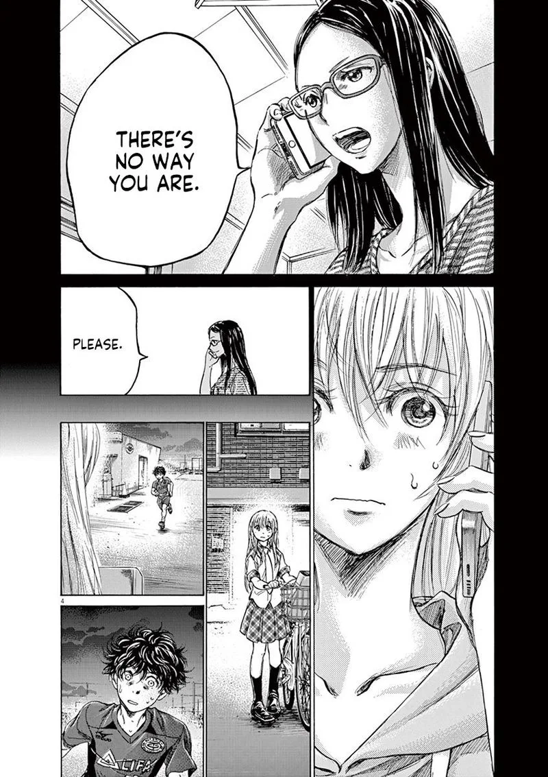 Ao Ashi Chapter 151 page 4