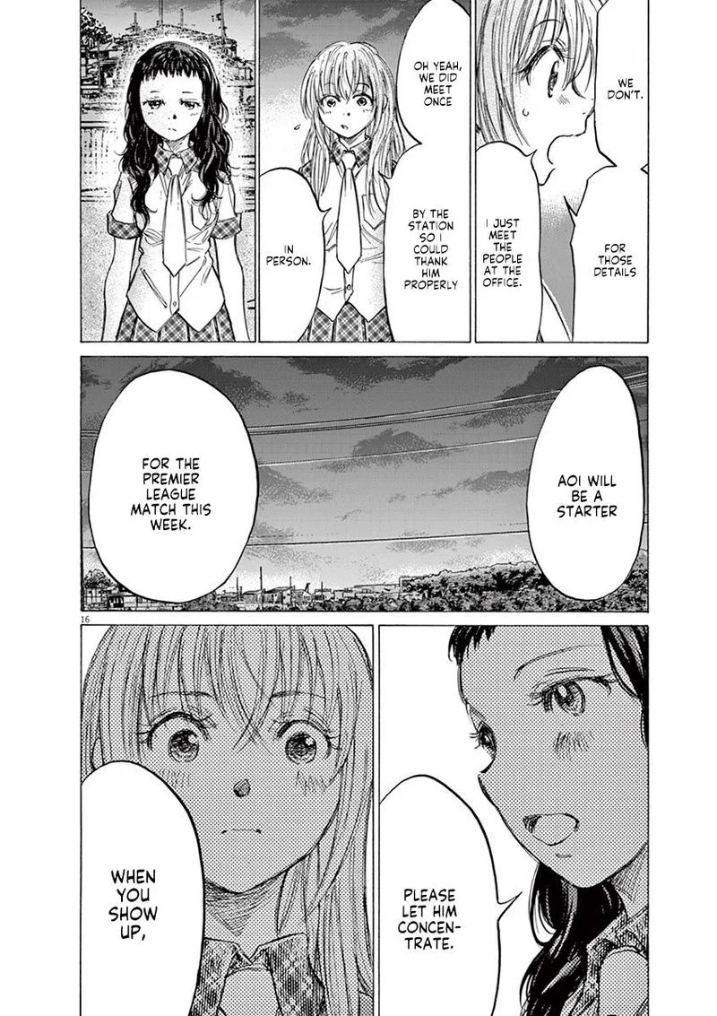 Ao Ashi Chapter 151 page 16