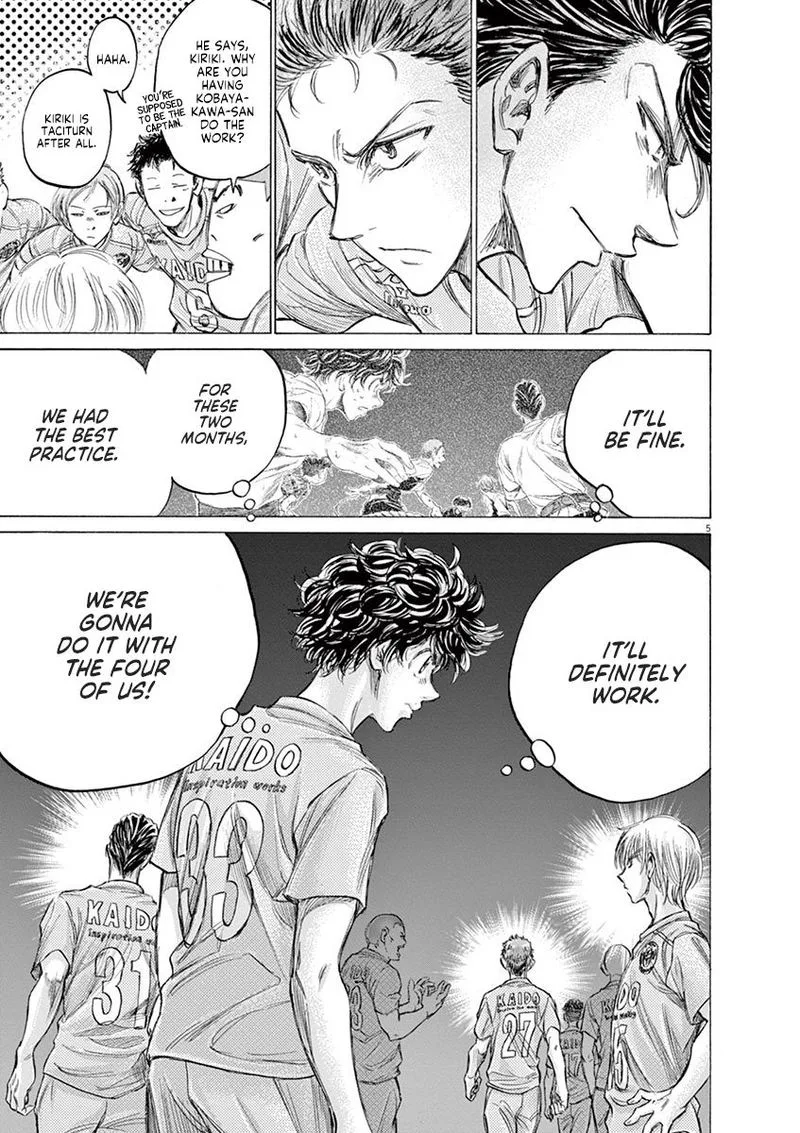 Ao Ashi Chapter 153 page 5