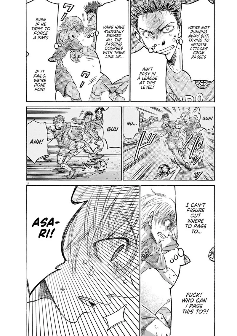 Ao Ashi Chapter 155 page 14